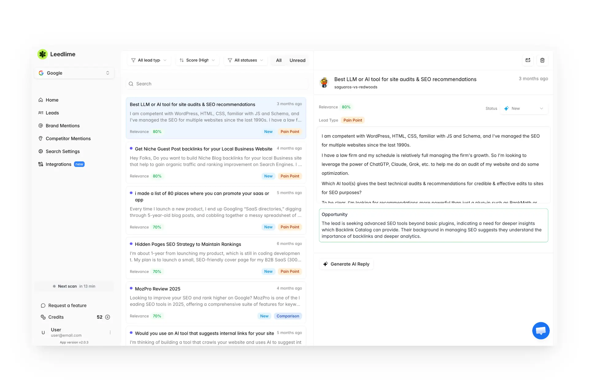 Leedlime Product Preview